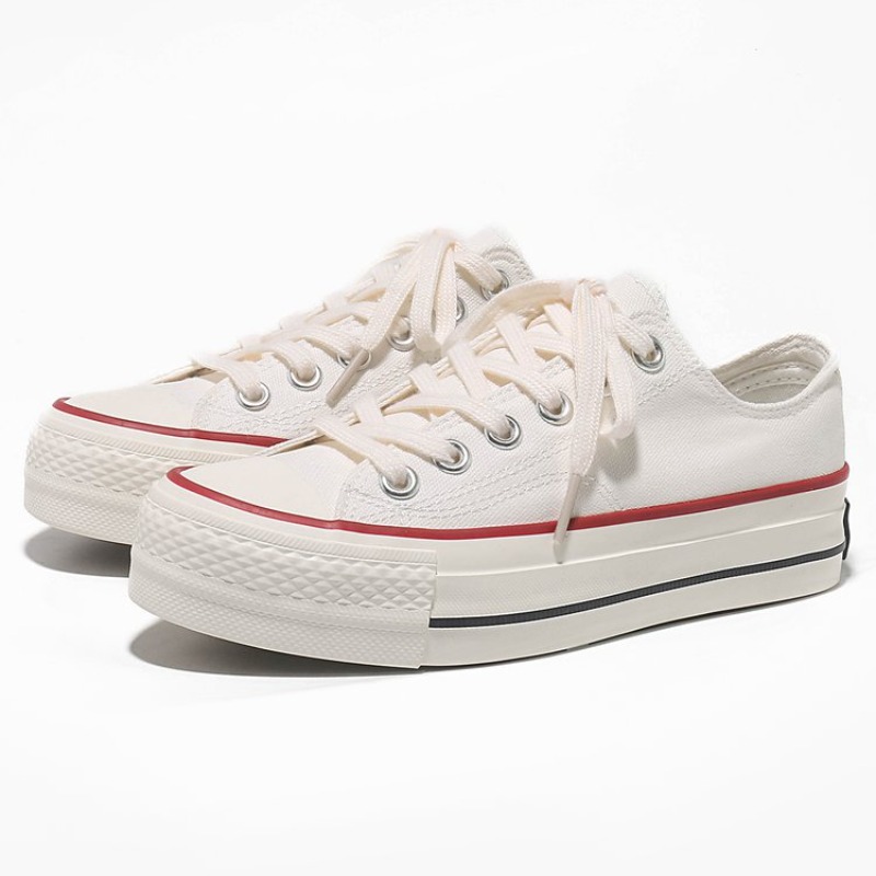 รองเท้าผ้าใบพื้นหนาสำหรับนักเร - Vans Shoes Old Skool บทวิจารณ์และราคา