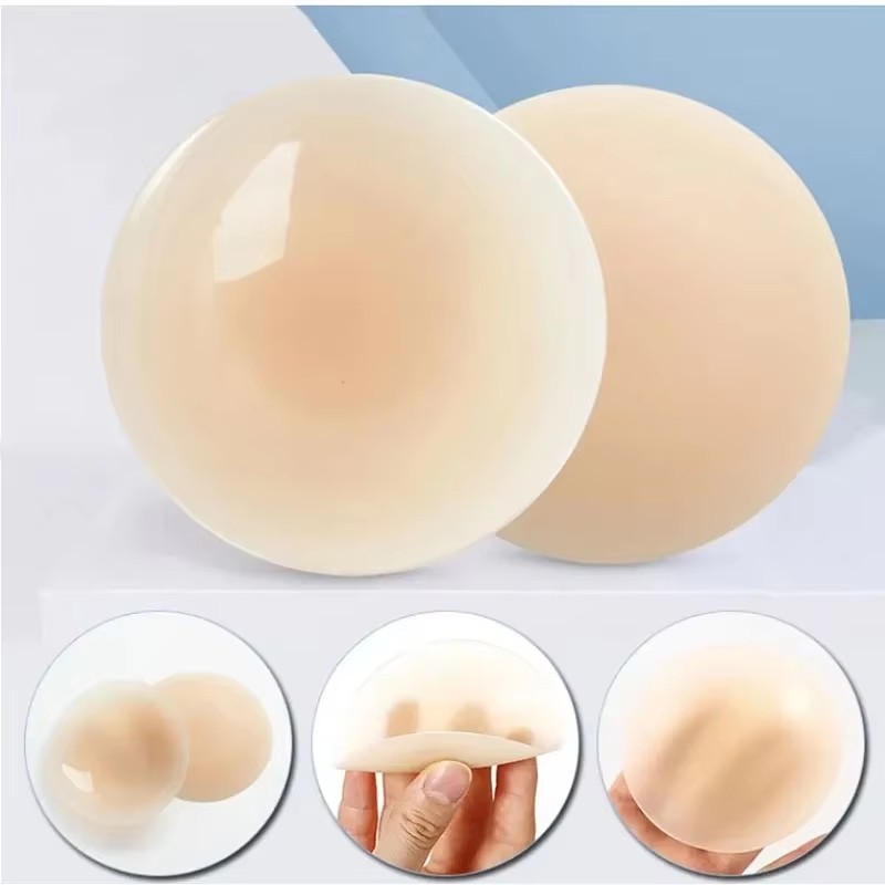 แผ่นปิดจุกนมแบบใช้ซ้ำได้ 1 คู่ - Silicone Bra Adhesive บทวิจารณ์และราคา