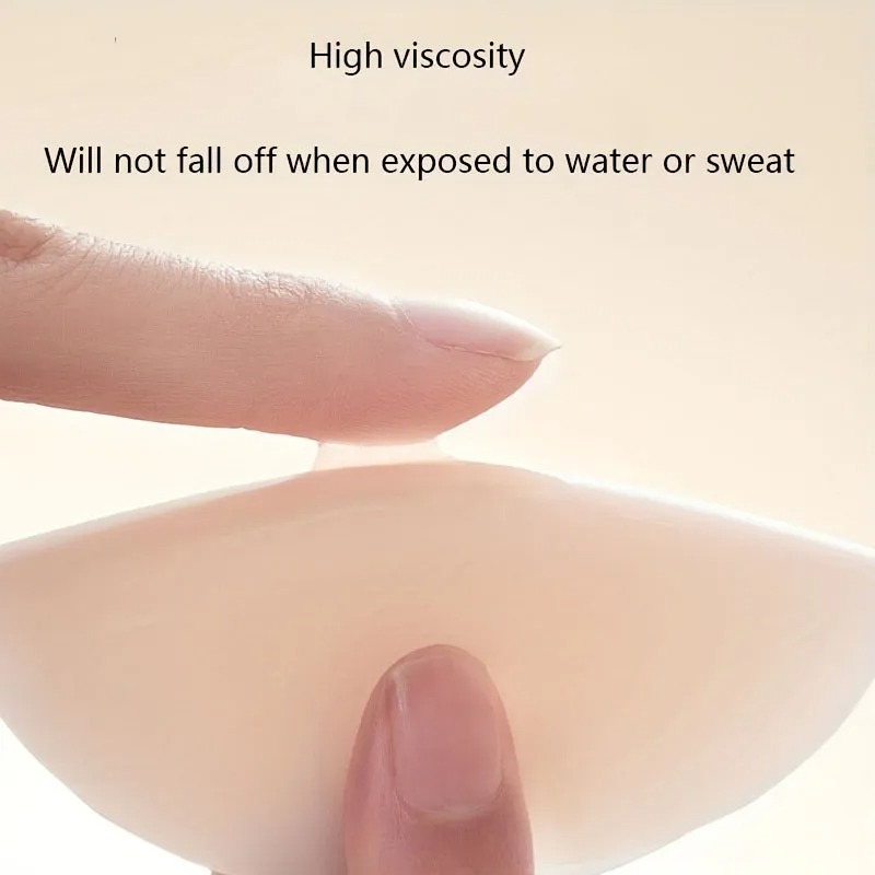 แผ่นปิดจุกนมแบบใช้ซ้ำได้ 1 คู่ - Silicone Bra Adhesive บทวิจารณ์และราคา