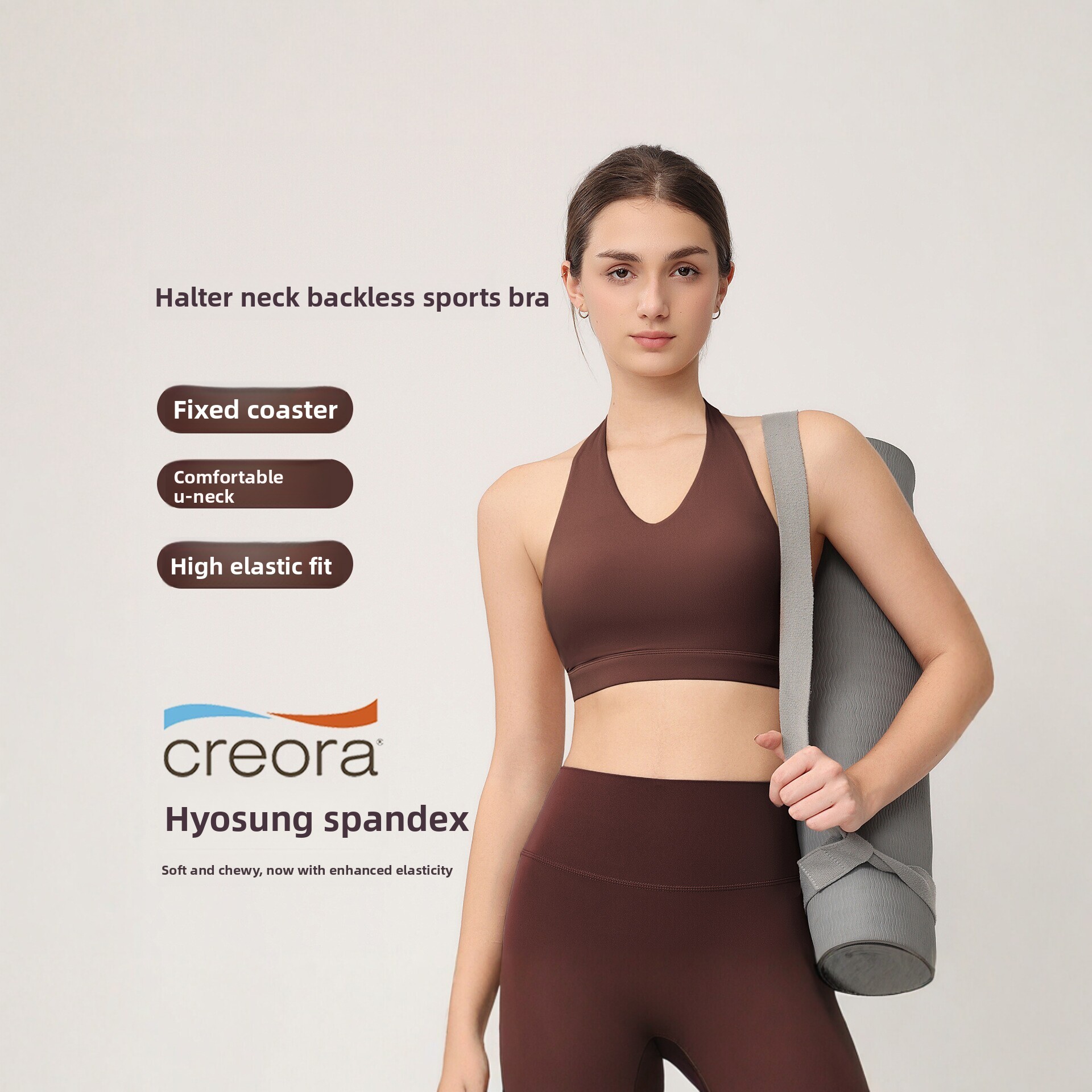 สปอร์ตบราแบบฮอลเตอร์สำหรับผู้ห - Push Up Bra Padded บทวิจารณ์และราคา