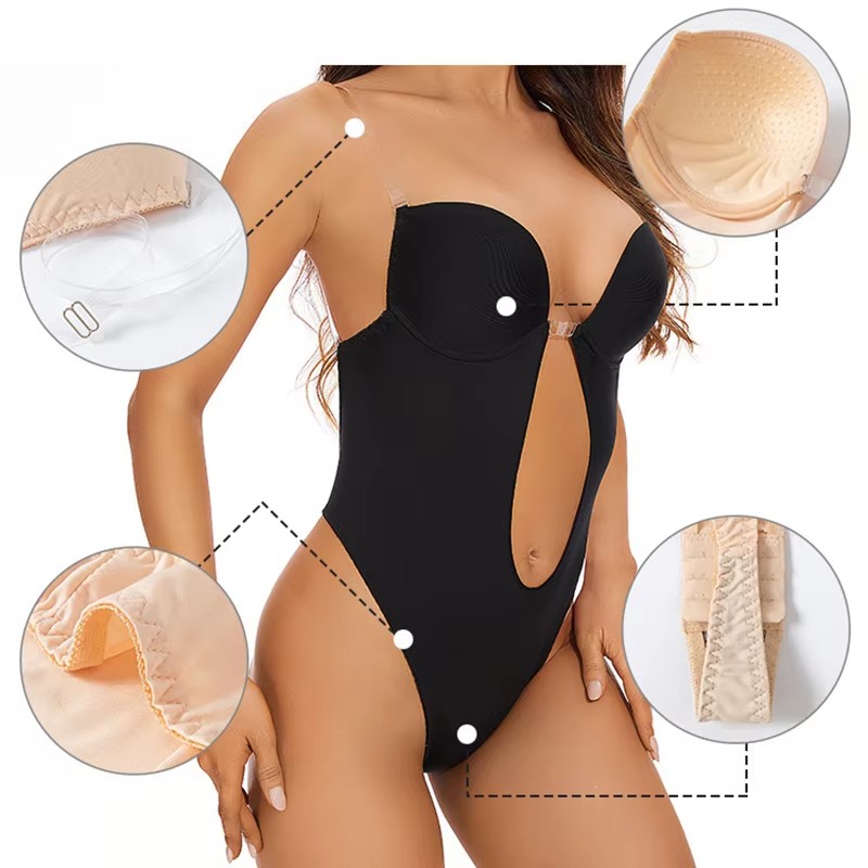 บอดี้สูทกระชับสัดส่วนแบบไม่มีส - Push Up Bra Padded บทวิจารณ์และราคา